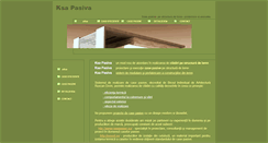 Desktop Screenshot of ksapasiva.ro